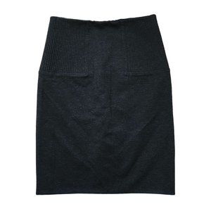 Phillip LIm NWT Grey Skirt Ribbed Waist Pencil Skirt 4